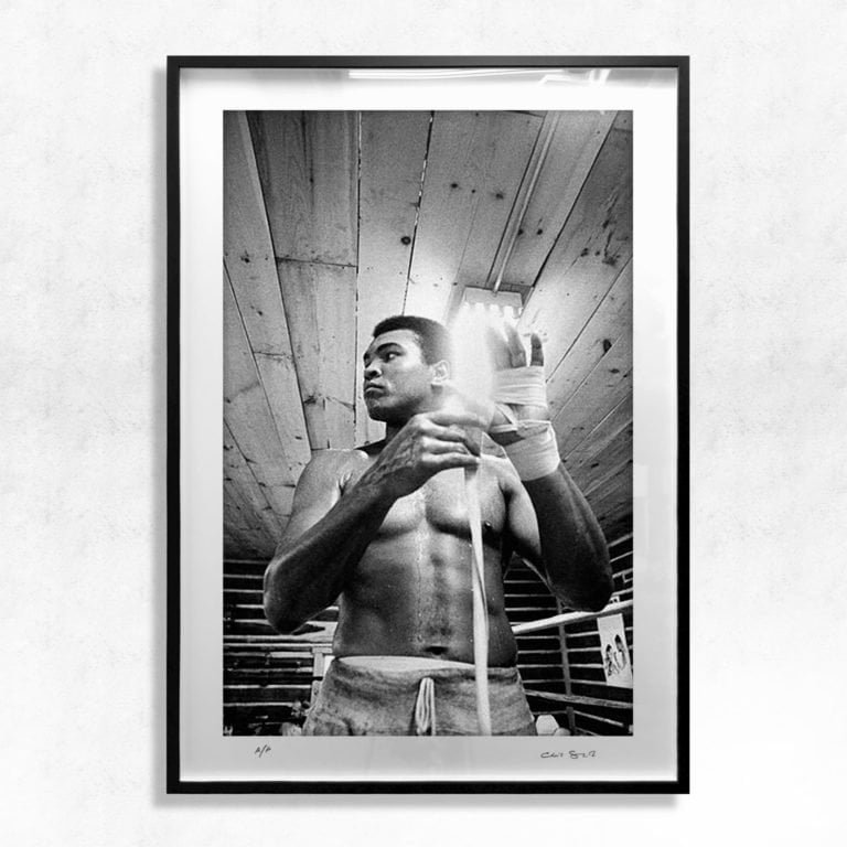 Ready For The Ring - Muhammad Ali Prints by Chris Smith