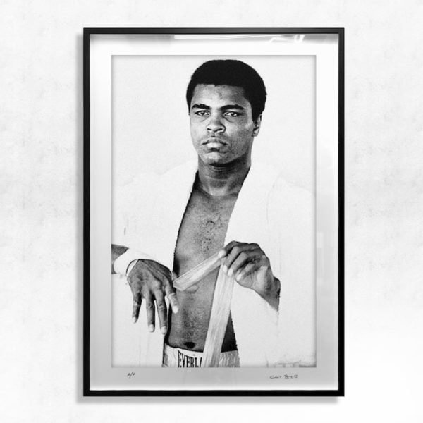 Calm Before The Storm - Muhammad Ali Prints by Chris Smith