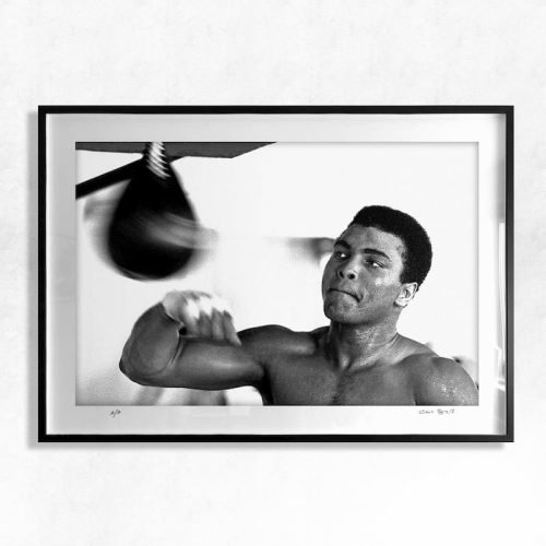 On The Speed Ball - Muhammad Ali Prints by Chris Smith