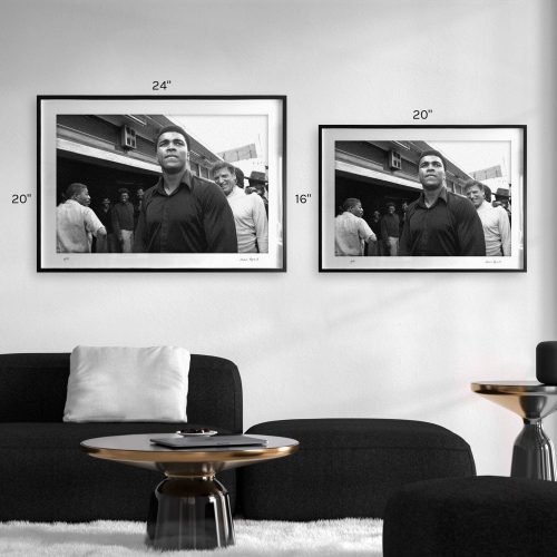 With Burt Lancaster - Limited Edition Print by Chris Smith