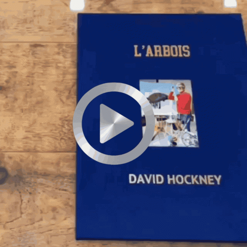 David Blue Book for gallery